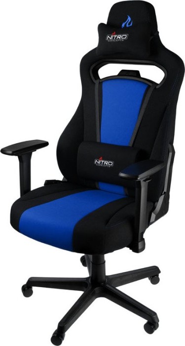 Nitro Concepts E250 Gaming Chair Black Blue Nc E250 Starting From 159 99 Skinflint Price Comparison Uk