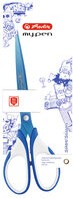 Herlitz my.pen nożyce uniwersalne, 180mm, niebieski/biały