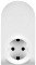 REV Ritter USB-Ladegerät Flex 3 in 1 weiß/schwarz (0020840103)