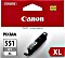 Canon tusz CLI-551GY XL szary wysoka pojemno&#347;&#263; (6447B001)