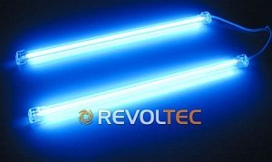 Revoltec CCF/Kaltlichtkathodenröhre Twin Set rev. 2 blau, 30cm