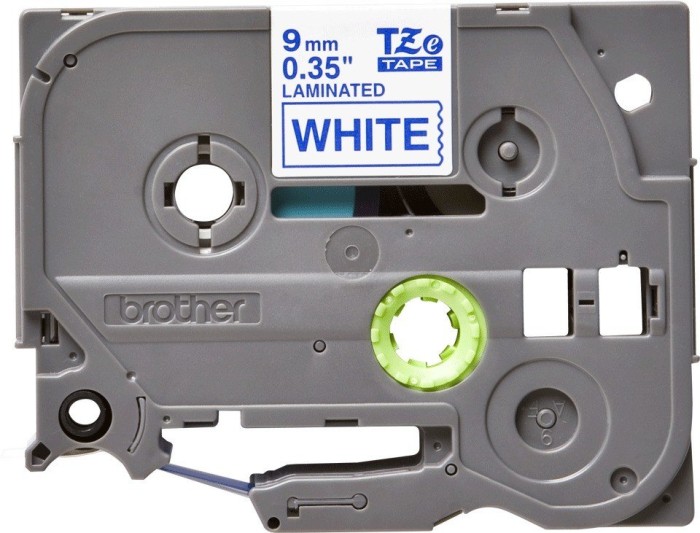 Brother TZe-223 taśma do drukarek 9mm, niebieski/biały