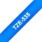 Brother TZe-535 Beschriftungsband 12mm, weiß auf blau Vorschaubild