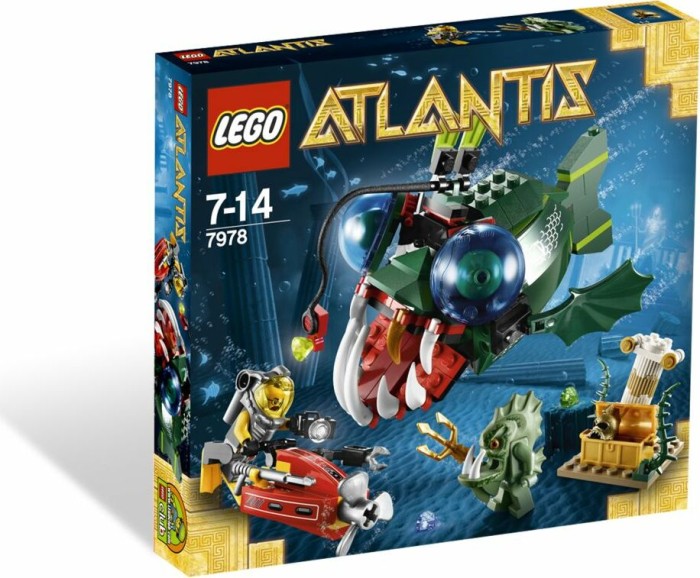LEGO Atlantis - Atak ryby głębinowej
