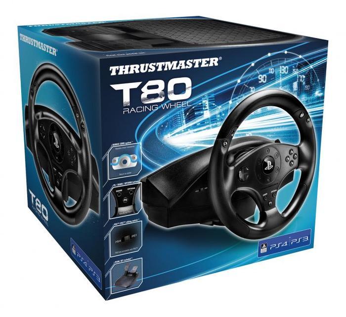 Thrustmaster T80 Racing Wheel (PS5/PS4/PS3)