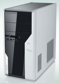 Fujitsu Amilo Desktop Pi3630, Core 2 Quad Q8200, 4GB RAM, 640GB HDD, GeForce 9600 GT