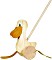 Goki Push Along animal pelican (WP006)