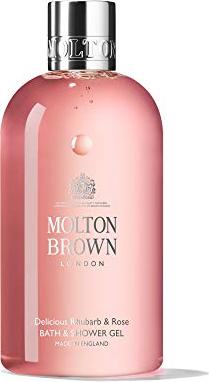 Molton Brown Delicious Rhubarb & Rose Bath & Shower Gel, 300ml