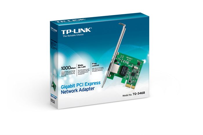 TP-Link adapter LAN RJ-45, PCIe x1