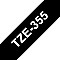 Brother TZe-355 Beschriftungsband 24mm, weiß/schwarz Vorschaubild