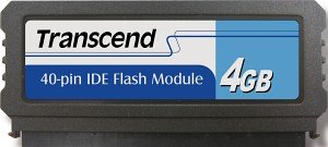 Transcend IDE vertical 4GB, IDE 40-Pin