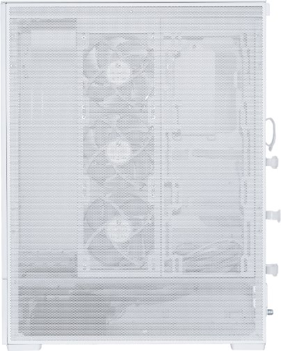 Lian Li SUP01 White, biały, szklane okno