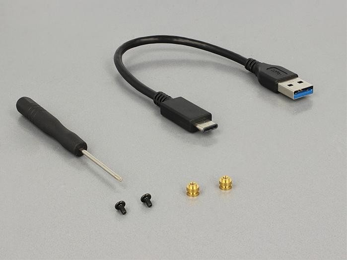 DeLOCK USB-C, M.2 SSD, USB-C 3.1