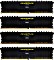 Corsair Vengeance LPX czarny DIMM Kit 64GB, DDR4-2666, CL16-18-18-35 (CMK64GX4M4A2666C16)