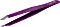 Canal Haarpinzette schräg violett, 95mm (2068-02)