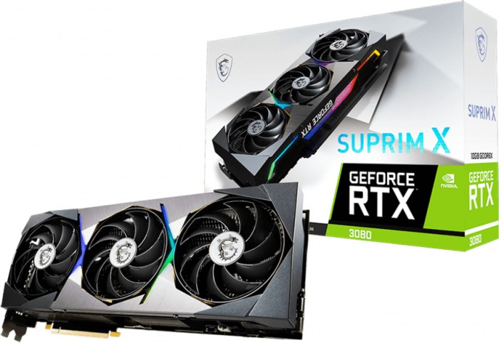 MSI GeForce RTX 3080 Suprim X 10G, 10GB GDDR6X, HDMI, 3x DP (V389-006R) | Skinflint Price Comparison UK