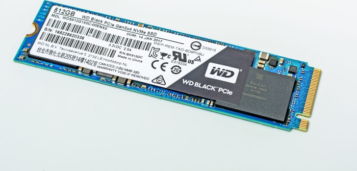 Western Digital WD_BLACK PCIe SSD 512GB, M.2 2280/M-Key/PCIe 3.0 x4