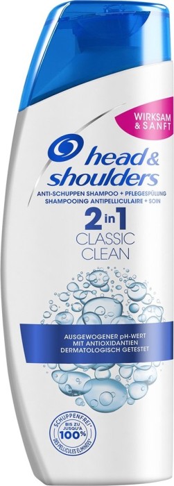 Head & Shoulders 2in1 Classic Clean Anti-Schuppen Shampoo, 250ml