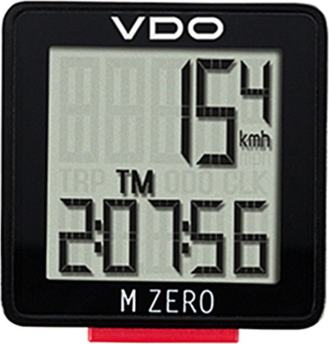 U Vdo Fahrradcomputer M Zero Wr807 Schwarz/Rot 
