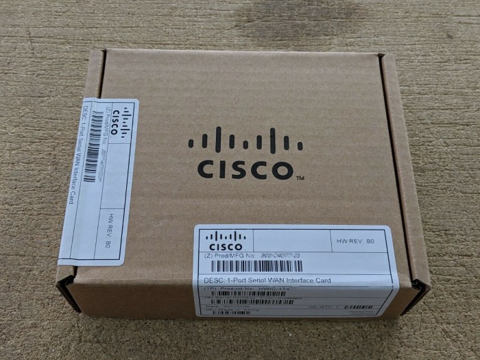 Cisco WIC-1T, WAN Interface Card