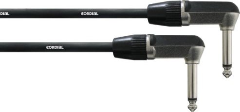 Professionelles Winkelklinken-Kabel mono 6,3 mm das ideale Instrument-Patchkabel 