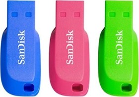 blau/pink/grün 32GB USB A 2 0