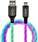 Ansmann USB-A/USB-C przewód z oświetleniem LED 1.0m (1700-0158)