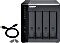 QNAP Expansion Unit TR-004 3TB, USB-C 3.0