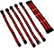 Kolink Core Adept Braided Cable Extension Kit, Black/Red (COREADEPT-EK-BRD)