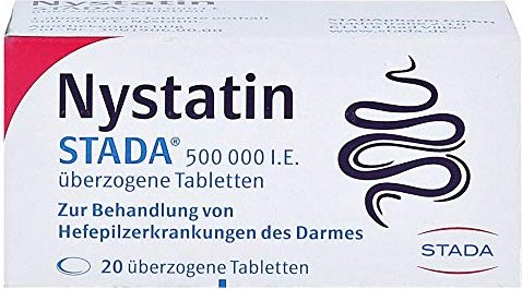 Stada Nystatin Stada 500.000 I.E. tabletki powlekane, 20 sztuk