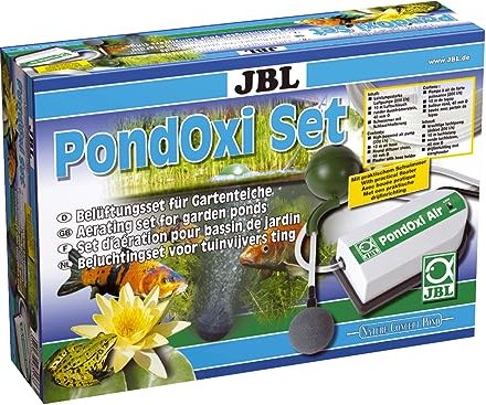JBL PondOxi zestaw zasilanie elektryczne pompa do napowietrzania oczek wodnych