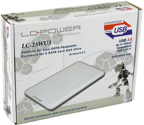 LC-Power LC-25WU3, USB 3.0 Micro-B