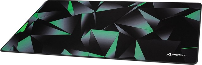 Sharkoon Skiller SGP30 XXL Stealth, Gaming Mouse Mat, czarny/jasnozielony