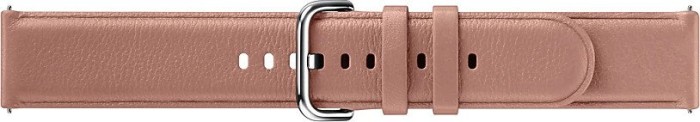 Samsung Leather Band 20mm für die Galaxy Watch Active 2 pink