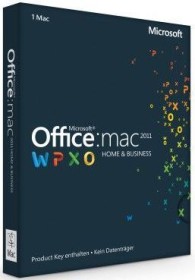 Microsoft Office 2011 Home and Business (English) (MAC)