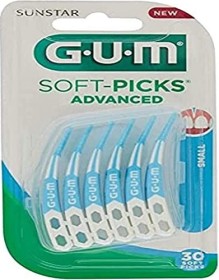 Gum Sunstar Soft-Picks Advanced Interdentalbürste small, 30 Stück