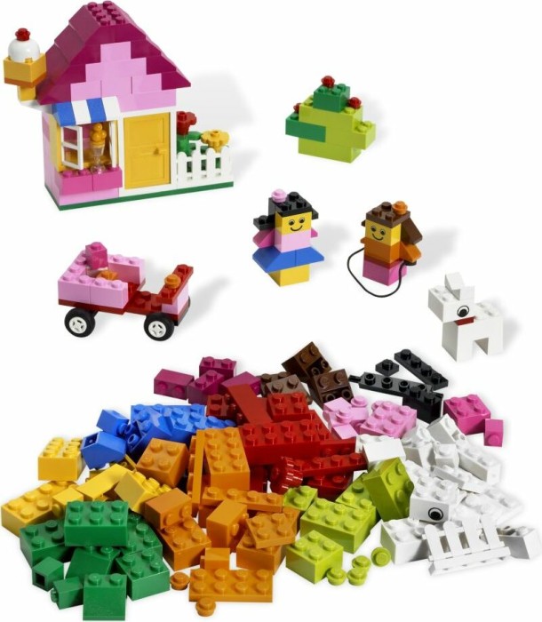 LEGO Klocki - Różowy zestaw
