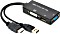 Digitus HDMI auf DisplayPort/DVI/VGA Adapter (AK-330403-002-S)