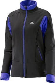 Salomon Momemtum Softshell Jacke schwarz/violett | Preisvergleich