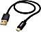 Hama Ladekabel Fabric USB-A/Micro-USB 1.5m Nylon schwarz (201543)