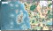 Konix Dungeons & Dragons XXL Faerun Map Mouse Pad, 800x460mm, Motiv blau/grün (82381120326)