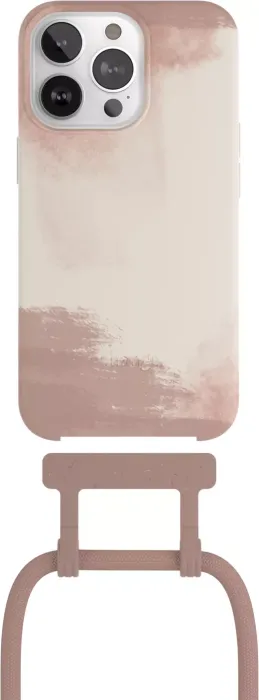 Woodcessories Change Case Batik für iPhone 13 Pro Max ziegel rot