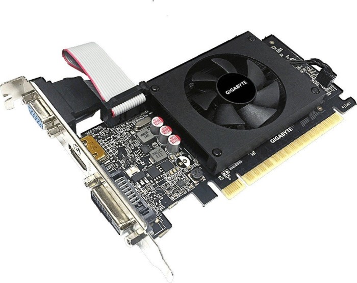 GIGABYTE GeForce GT 710, 2GB GDDR5, VGA, DVI, HDMI