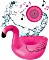 SBS Mobile Floating Flamingo Speaker (TESPEAKFLOATFLAM)