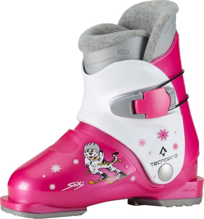 Tecno Pro Kinder Alpin Skischuh Skitty pink weiß 