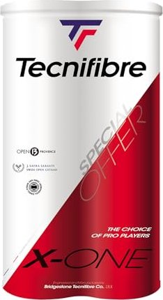 Tecnifibre X-One Tennisbälle, gelb