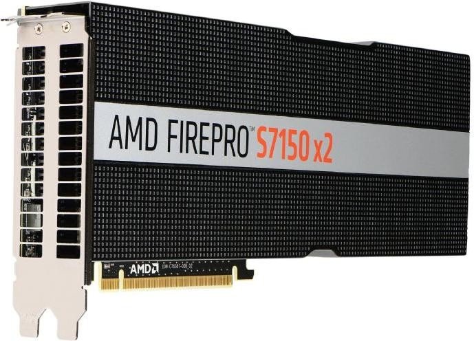AMD FirePro S7150X2, 2x 8GB GDDR5