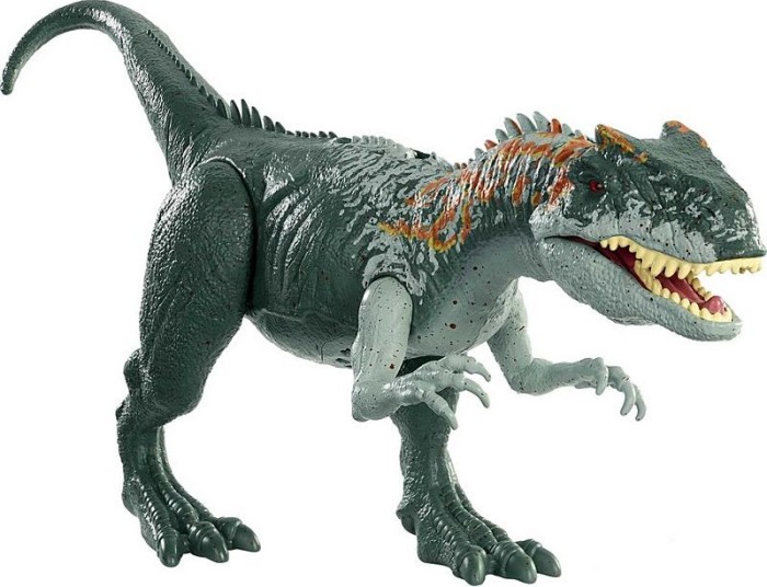 Mattel Jurassic World Brüll-Attacke Allosaurus