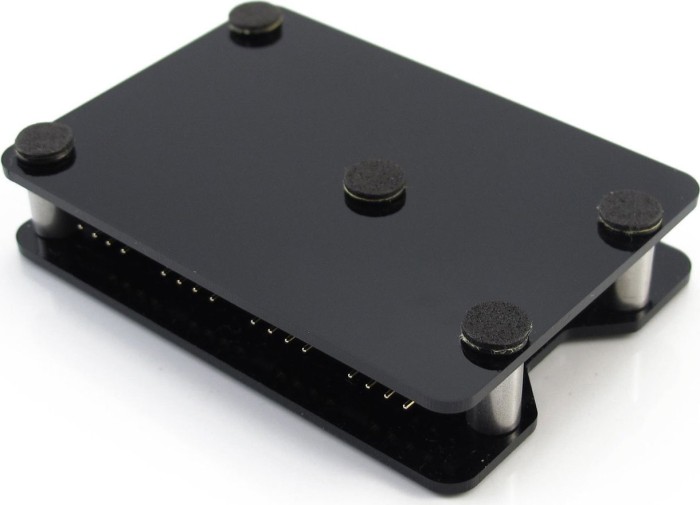 XSPC RGB splitter hub czarny, 12V, 4-Pin, 8-krotny