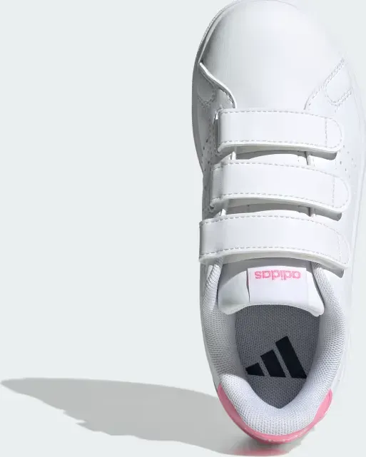 adidas Advantage Base 2.0 cloud white/bliss różowy/core black (Junior)